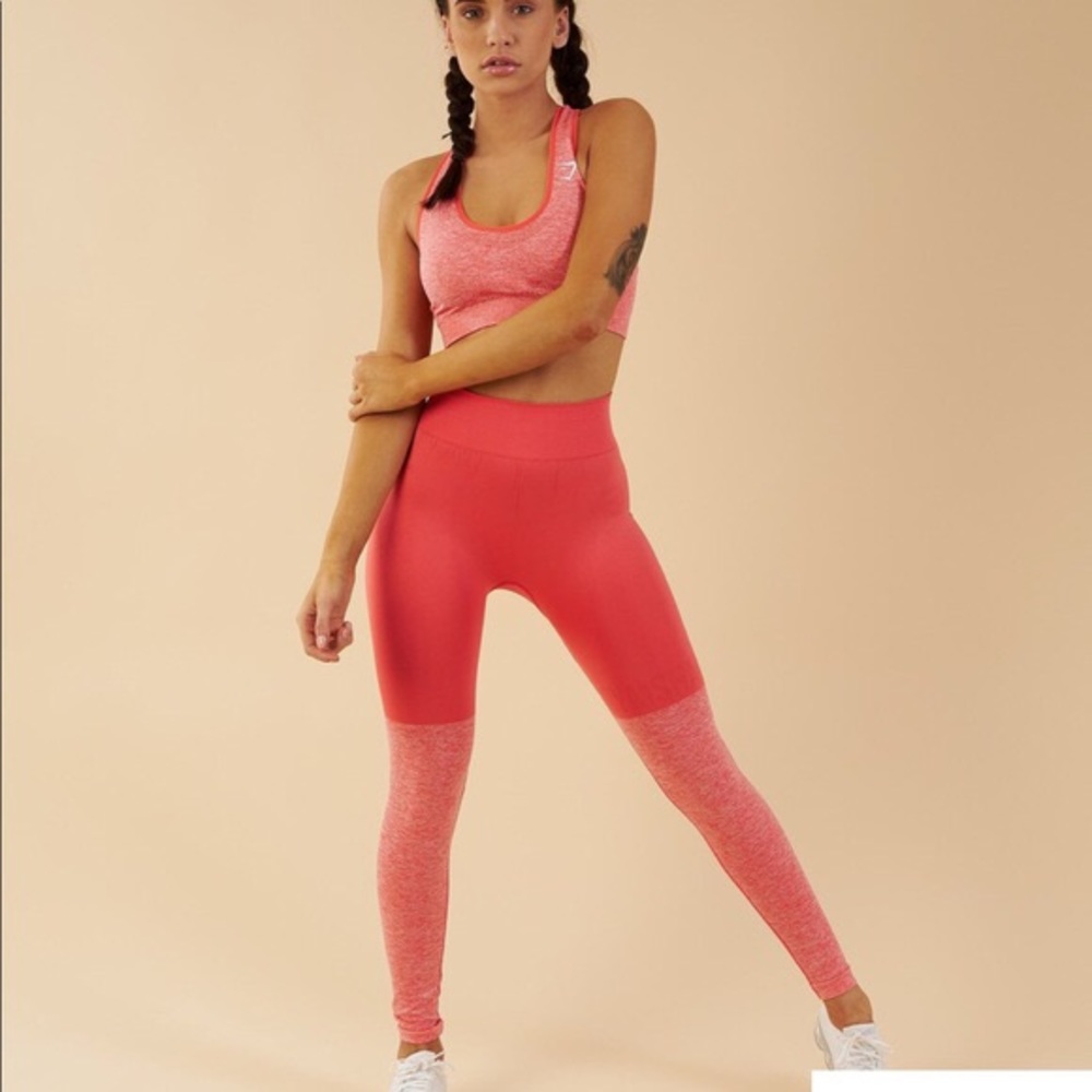 gymshark two-tone leggings